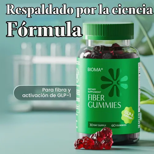 Vista 5 de BIOMA Gomitas de fibra (60 unidades, suministro de 1 mes)