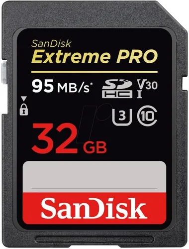 Vista 3 de Tarjeta de memoria SanDisk Extreme Pro, Negro