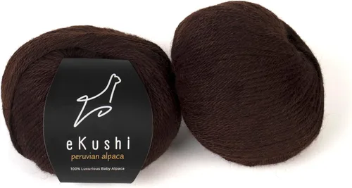 Vista 86 de 100% Hilo de Alpaca Baby para Tejer y Ganchillo - 1 Cono de Hilo Premium DK - Ligero, Hipoalergénico y Térmico Hecho en Perú - Ideal para Proyectos