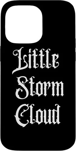 Vista 21 de Funda para iPhone 16 Little Storm Cloud, MIÉRCOLES DARK FAMILY GOTHIC HUMOR