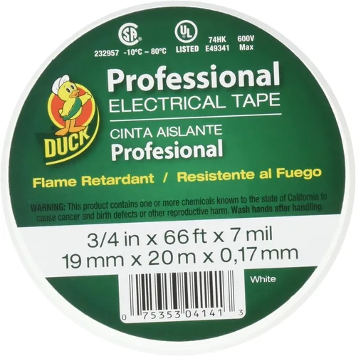 Vista 11 de Duck Brand 667 cinta eléctrica Pro Series - rollo simple, 299019