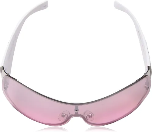 Vista 4 de Southpole 1024sp Women's Metal Uv Protective Rectangular Shield Sunglasses. Cool Gifts for Her, 138 Mm