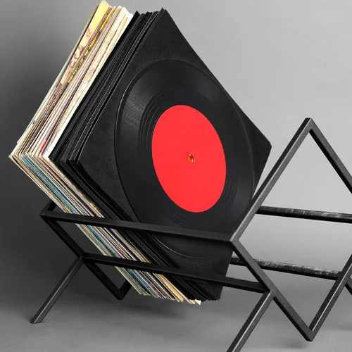 Vista 7 de Eaasty - 100 fundas para discos de 7 pulgadas, 45 unidades, color negro