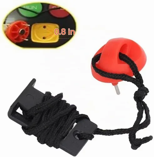 Vista 2 de Reemplazo universal de llave de seguridad para cinta de correr compatible con NordicTrack Proform Image Weslo Epic Golds Gym Freemotion
