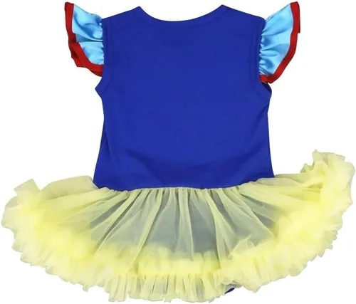 Vista 2 de Disfraces de princesa para bebé, disfraz de cumpleaños, vestido de tutú para Halloween, Navidad, trajes con diadema y zapatos
