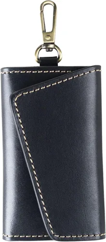 Vista 2 de Ancicraft - Funda de piel para llaveros, diseño de cartera