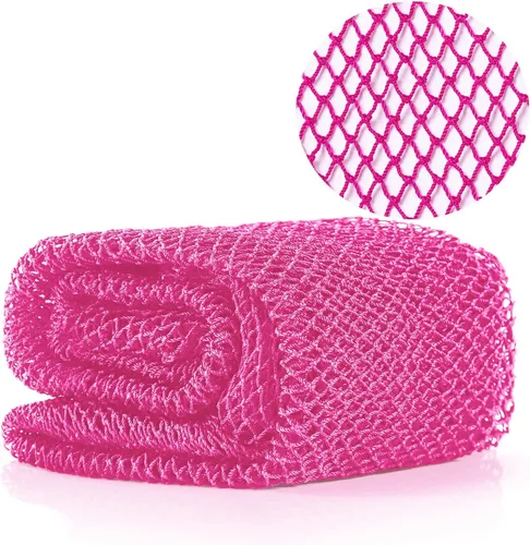 Vista 11 de Esponja de red africana auténtica,Exfoliating Body Shower Scrubber