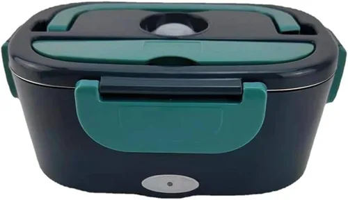 Vista 3 de Fiambrera eléctrica portátil para alimentos de gran acidad, calentador de alimentos a prueba de fugas, desmontable para adultos, automóvil, camión