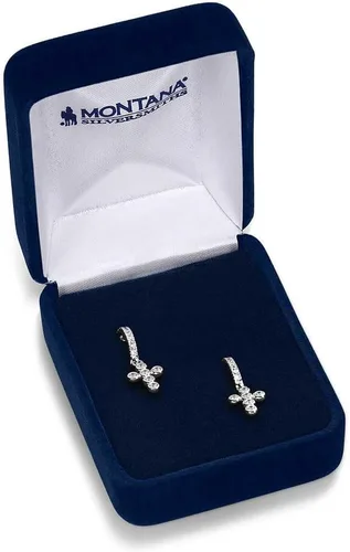 Vista 5 de Montana Silversmiths Pendientes de cruz estilo de vida occidental