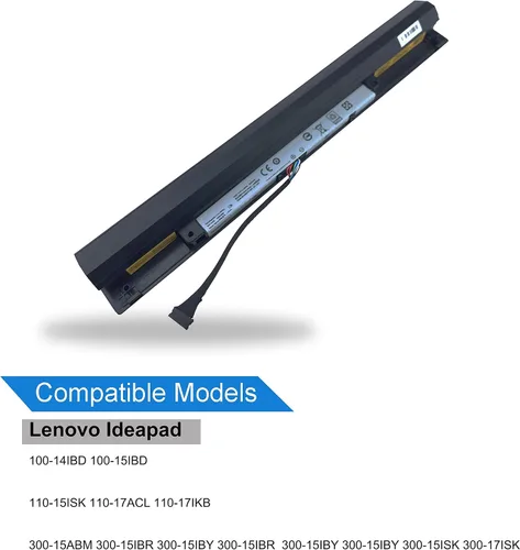 Vista 2 de Batería L15L4E01 L15L4A01 para Lenovo Ideapad 100-14IBD 100-15IBD 110-15ISK 110-17ACL 110-17IKB 300-15ABM 300-15IBR 300-15IBY 300-15IBY 300-15IBY