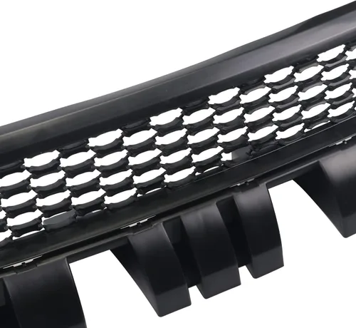 Vista 7 de Rejilla Compatible con 2015 2016 2017 2018 2019 2020 2021 2022 Dodge Charger SRT/Scat Pack, Rejilla de Parachoques Delantera Negra con Luces LED