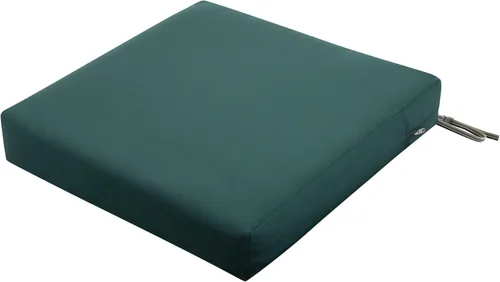 Vista 40 de Classic Accessories Ravenna - Cojín de asiento de patio resistente al agua de 21 x 19 x 5 pulgadas, verde azulado, cojín de sofá de dos plazas