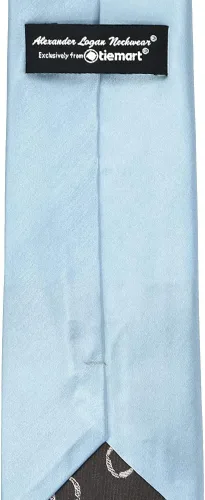 Vista 530 de tiemart Corbata de color sólido para hombre Longitud estándar