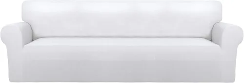 Vista 115 de PureFit Funda súper elástica para sofá reclinable con bolsillo, funda de sofá suave y antideslizante de elastano, lavable, protector de muebles
