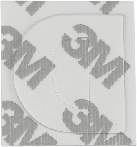 Vista 5 de DNA Motoring EM-L-Letter-W-SL Calcomanía Emblema Insignia Adhesivo de Metal con Letra Plateada para Auto Carro Camión Motocicleta Logo - W
