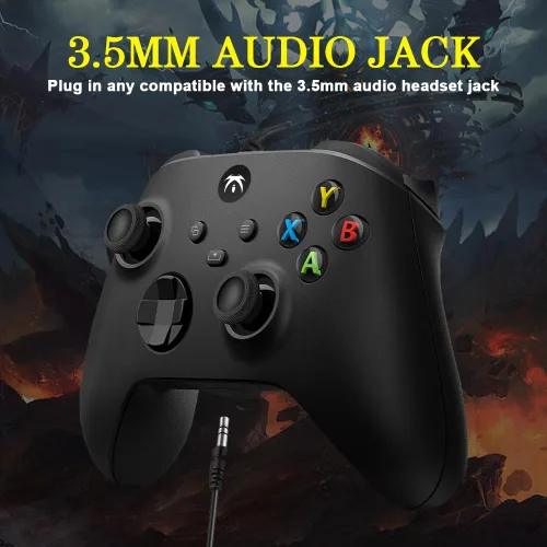 Vista 7 de DYONDER Controller Wired Compatible with Xbox One,Xbox Series XS,Xbox One XS,PC Windows 7810,Game Controller with Share Button3.5mm Headphone