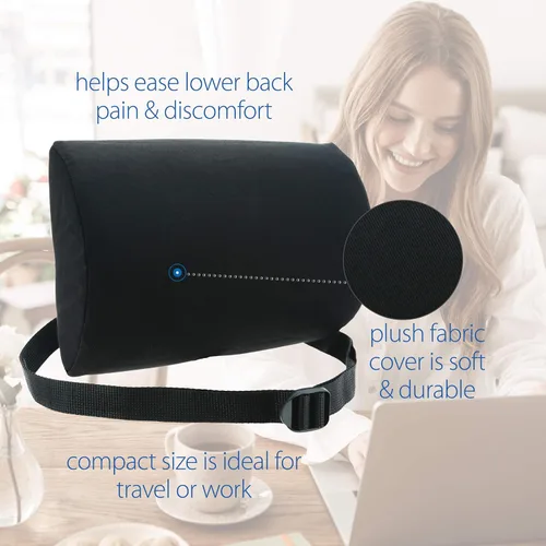 Vista 4 de Core Products Luniform - Cojín de apoyo lumbar - Negro