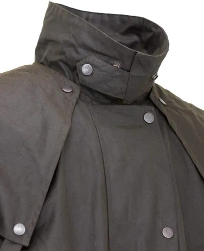 Vista 5 de Outback Trading Company Unisex 2042 Low Rider Impermeable Transpirable De Longitud Completa Oilskin Duster Coat