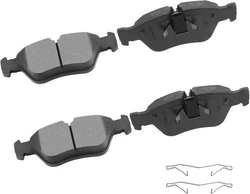 Vista 31 de cciyu Juego de pastillas de freno delanteras de cerámica profesional D681 para BMW 530i, 97-03 para BMW 540i, 95 97-01 para BMW 740i, 95-01 para BMW