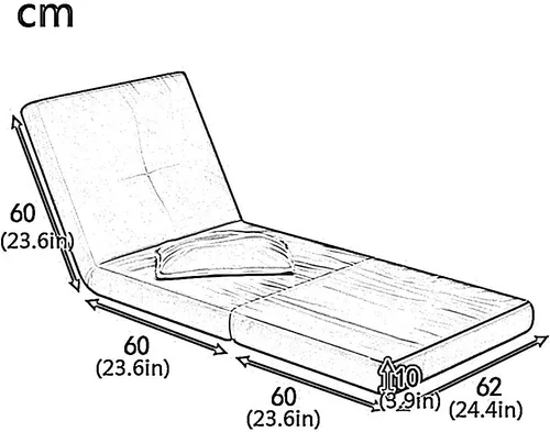 Vista 2 de Patio Lounge Chairs Lounge Chair, Folding Lounge Chair Siesta Bed Double Folding Backrest Multi-Speed Adjustment Single Bed, 5 Colors Optional Purple