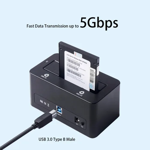 Vista 3 de Pocxwa Cable de impresora USB 3.0, cable USB-A a B macho, sincronización de datos de 5 Gbps compatible con impresoras, escáner, estación