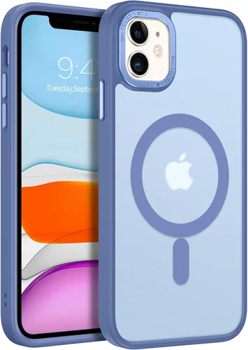 Vista 16 de BENTOBEN Funda para iPhone 11, Funda de teléfono para iPhone 11 Funda Magnética [Compatible con Mag Safe] Translúcida Mate Delgada Resistente a