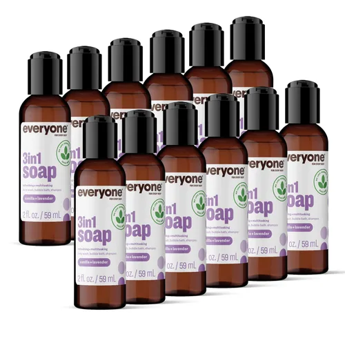 Vista 13 de Everyone Jabón 3 en 1, gel de baño, baño de burbujas, champú, 32 onzas (paquete de 2), cedro y cítricos, hecho con aceites esenciales para hombres