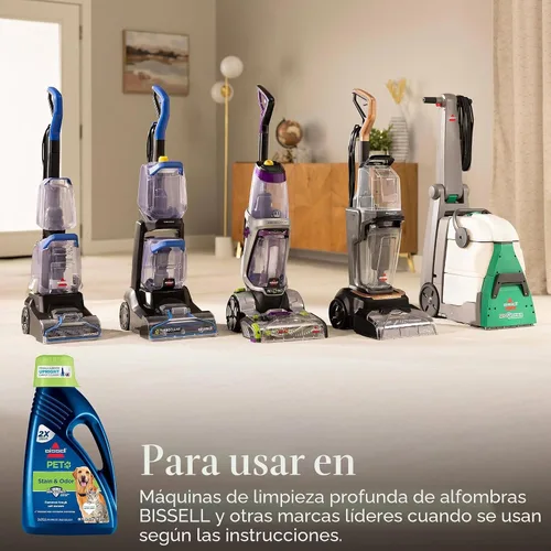 Vista 5 de Detergente Bissel, fórmula para limpiar manchas y olor de mascotas, 2
