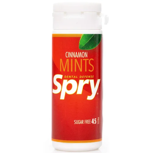 Vista 17 de Spry Xylitol Berry Blast - Caramelos sin azúcar, promueve la salud oral, aumenta la producción de saliva, detiene el mal aliento, sin OMG, sin