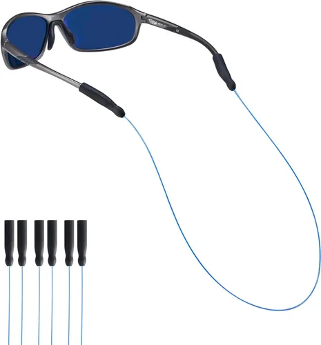 Vista 12 de Correa para Gafas - Correa para Gafas de Sol, Correas para Gafas Sin Cable de Cola, Cordón para Anteojos, Sujetadores de Gafas Alrededor del Cuello