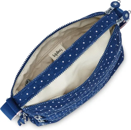 Vista 3 de Kipling Bandolera Alvar para mujer, súper ligera, duradera, bandolera de nailon