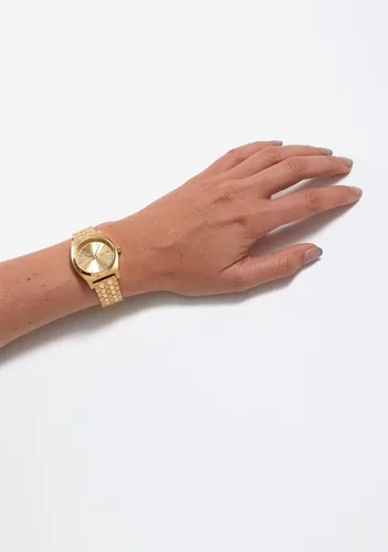 Vista 8 de Nixon Time Teller Mediano A1130. Reloj para mujer resistente al agua 100m (cara del reloj de acero inoxidable de 31 mm)