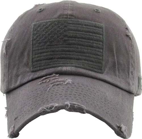 Vista 297 de KBETHOS Tactical Operator Collection USA Fishing Mesh Ballcap Flag Patch America Outdoors Trucker Baseball Cap