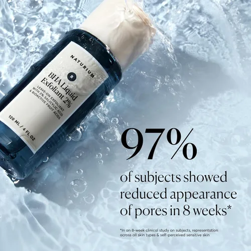 Vista 7 de Naturium BHA Exfoliante Líquido 2%, Tratamiento Exfoliante de Poros Leave-on para Rostro y Cuidado de la Piel, con Ácido Salicílico y Ácidos