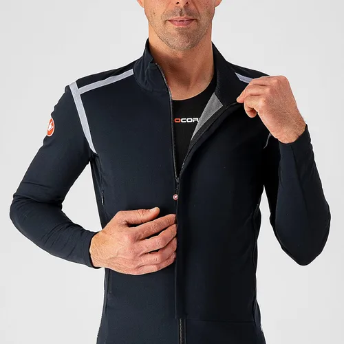Vista 5 de Castelli Ciclismo Perfetto ROS Manga Larga para Ciclismo de Carretera y Grava I Ciclismo