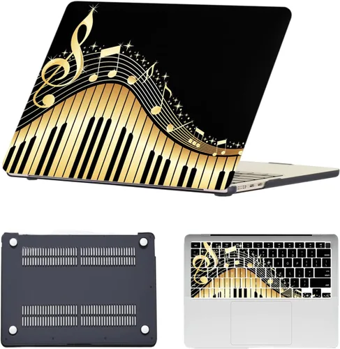 Vista 15 de Funda compatible con MacBook Air de 11 pulgadas 2015-2010 A1465 A1370, diseño impreso de plástico para laptop, carcasa protectora Air de 11.6