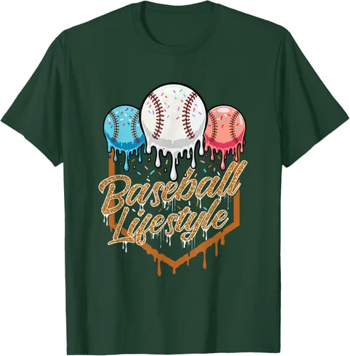 Vista 21 de Baseball Lifestyle - Camiseta de béisbol amante del béisbol