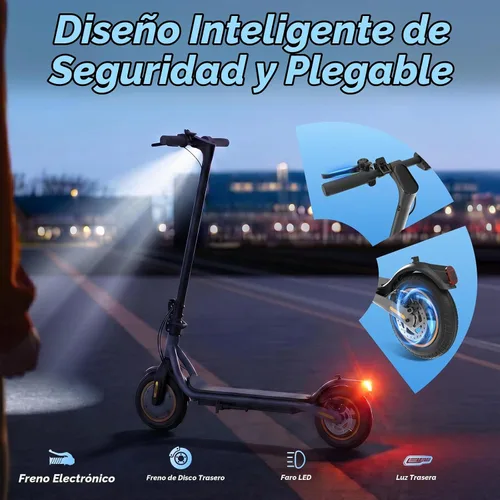 Vista 7 de Patinetes eléctricos – Scooter eléctrico para Audlts, motor