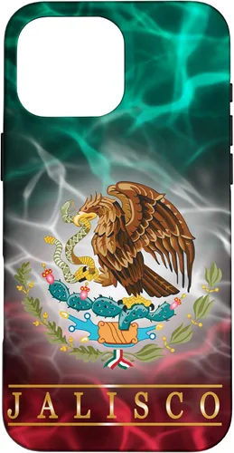 Vista 19 de Jalisco - Funda para iPhone 17, diseño de bandera de México
