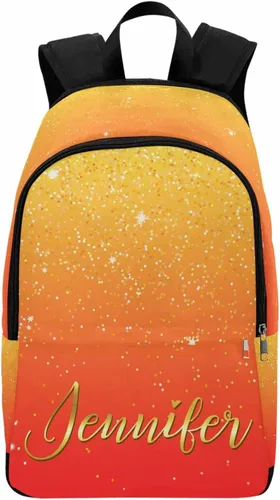 Vista 12 de MyPupSocks Mochila escolar personalizada con nombre personalizado mochila unisex, Multi 00, Personalizado