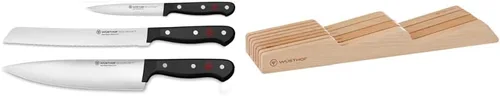 Vista 9 de WÜSTHOF Cuchillo de chef gourmet de 8 pulgadas, negro