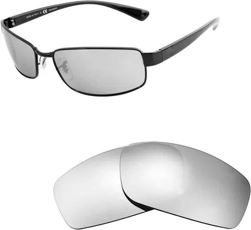 Vista 3 de Walleva Lentes de repuesto para lentes de sol Ray-Ban RB3364 de 2.441in, múltiples opciones disponibles