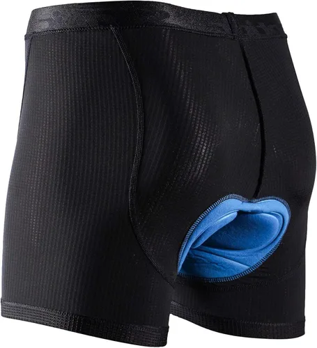 Vista 5 de Santic Coolmax - Pantalones cortos de ciclismo de montaña para hombre coolmax, ligeros