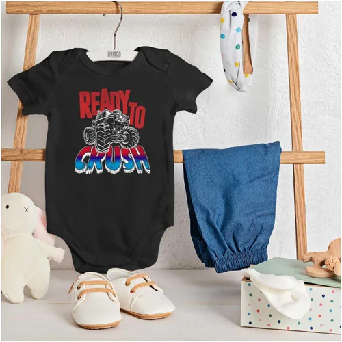 Vista 3 de Brisco Brands Cool Ready To Crush Monster Truck Baby Body Jumper Boys