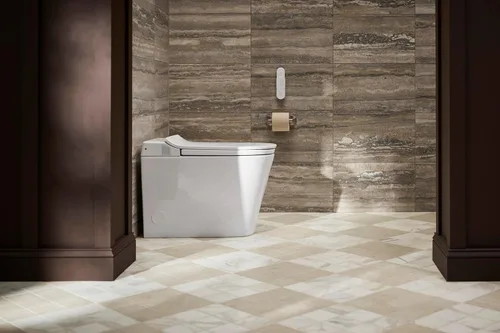 Vista 10 de Kohler Leap - Inodoro inteligente alargado de una pieza con bidé integrado, doble descarga y cierre silencioso
