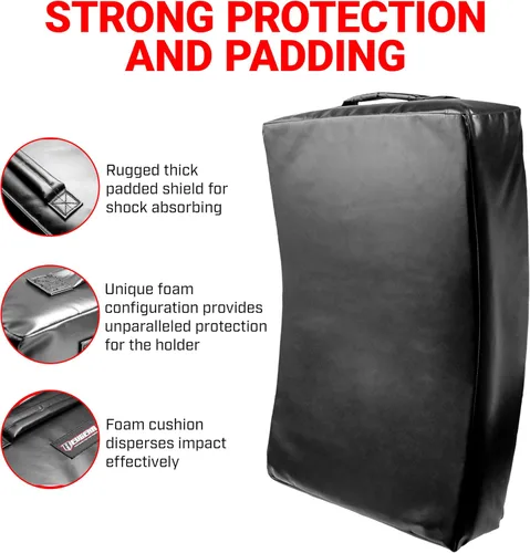 Vista 2 de Revgear Kick Pad Shield, Body Shield for Martial Arts, Muay Thai, MMA, Karate, Kickboxing, Blocking, Kickguard, Self-Defense - Multi-Discipline Use
