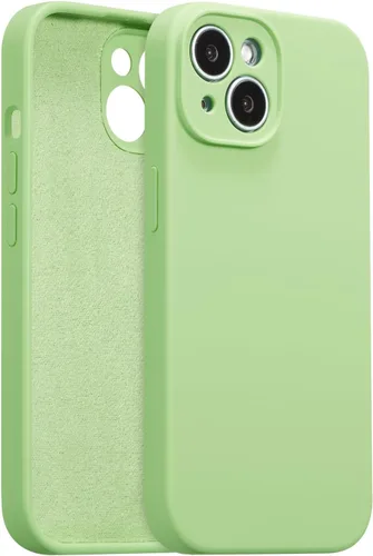 Vista 41 de Funda de silicona para iPhone Air, con [protección completa de la cámara] [forro de microfibra suave antiarañazos], funda de silicona líquida ultra