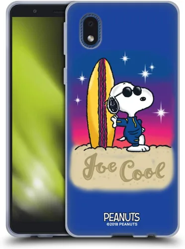 Vista 188 de Head Case Designs Officially Licensed Peanuts Beach Surf Snoopy Boardwalk Airbrush Gel Case [Military Grade Protection] Compatible with Google Pixel