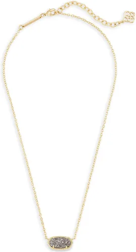 Vista 102 de Kendra Scott - Collar Elisa con dije para mujer, joyería de moda, chapado en oro de 14 quilates