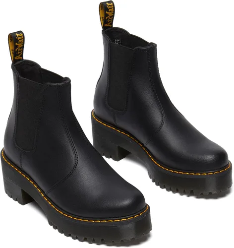 Vista 2 de Dr. Martens Botas Chelsea de piel Sanguine para mujer